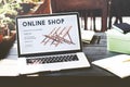 Shopping Online Shopaholics E-Commerce E-Shopping Concept