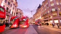 Shopping at Oxford street, London, Christmas day Royalty Free Stock Photo