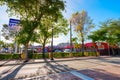 Shopping plaza on Calle Ocho Miami