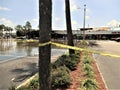 Shopping plaza vandalized and set ablaze during protests in Tampa, Florida