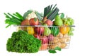 Shopping for produce Royalty Free Stock Photo
