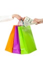 Shopping/purchasing/buying concept Royalty Free Stock Photo