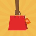 Shopping sales discount Royalty Free Stock Photo