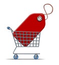 Shopping Savings Royalty Free Stock Photo