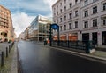 The shopping street in Berlin.