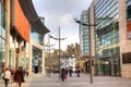 Shopping street in city centre