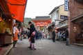 Shopping street in Kiyomizu-dera Temple