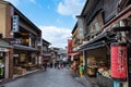 Shopping street in Kiyomizu-dera Temple