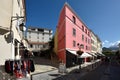 Shopping Street, Saint-Florent, Corse, France