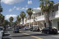 Shopping street in Sumpter Landing Florida USA Royalty Free Stock Photo