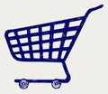 Shopping supermarket cart