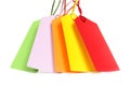 Shopping tags Royalty Free Stock Photo