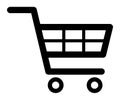 Shopping trolley icon