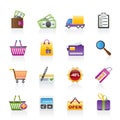 Shopping and website icons