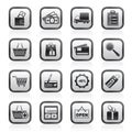 Shopping and website icons