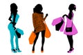 Shopping women Royalty Free Stock Photo