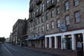 Shops along Factor`s Walk in Savannah Georgia