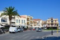 Shops along the promenade, Rethymno.