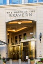 The Shops At The Bravern luxury archway and Gucci store