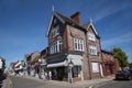 Shops on The Butter Market in Thame, Oxfordshire, UK Royalty Free Stock Photo