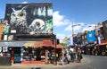 Shops in Camden High Street, London