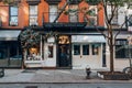 Shops on Elizabeth Street in Nolita, New York, USA