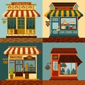 Shops Facades Set