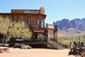 Shops at Goldfield Ghost Town Royalty Free Stock Photo