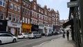 Shops in Hampstead High Street Hampstead North London Uk