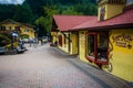 Shops in Helen, Georgia.