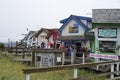 Shops on the Homer Spit Alaska