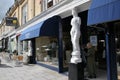 Shops on Montpellier Street in Cheltenham, Gloucestershire, UK