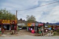 Tourist shops in Oatman, Arizona, USA Royalty Free Stock Photo