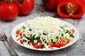 Shopsky salad - national Bulgarian dish