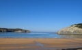 The shore of the beach with sea views