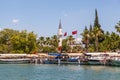Shore of the Dalyan River, Turkey Royalty Free Stock Photo