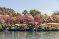 Shore of the Dalyan River, Turkey Royalty Free Stock Photo