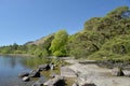 Shore of Derwentwater near Keswick, Lake District Royalty Free Stock Photo