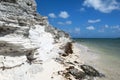 Grand Turk Island Low Tide Shore Royalty Free Stock Photo