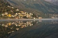 House by the fjord. Odda, Norway Royalty Free Stock Photo