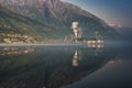 House by the fjord. Odda, Norway Royalty Free Stock Photo