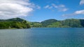 Lagoa Azul lake, Sao Miguel island, Azores, Portugal