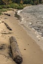 From the shore of Lake Superior in Upper Michigan Royalty Free Stock Photo