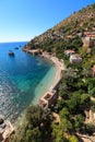 Shore of mediterranean sea, of Alanya, Turkey