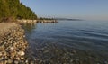 The shore near Nikiti, Greece Royalty Free Stock Photo