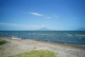 Shore of Ometepe lake Royalty Free Stock Photo