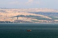 Shore of the Sea of Galilee Royalty Free Stock Photo