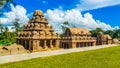 Shore temple in Mahabalipuram Royalty Free Stock Photo