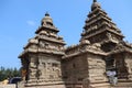 Shore Temple at Mahabalipuram in Tamil Nadu, India tourism