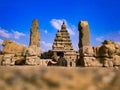 The shore temple at Mahabalipuram